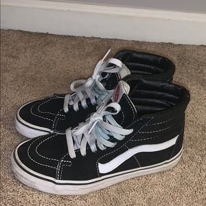 Black High Top Vans
